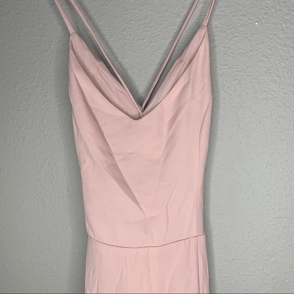 Show Me Your MuMu Blush Godshaw Goddess Gown - Picture 5 of 7
